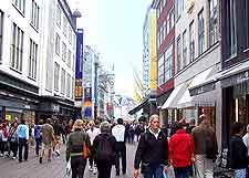 Image of shopping district in the city centre