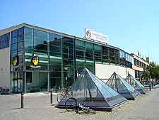 Picture of modern shopping centre in the city