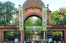 Picture of the Tivoli Amusement Park (Tivoli Gardens)