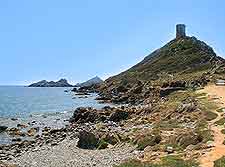 Picture of the 'Tour de la Parata' in Ajaccio