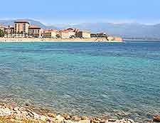 Waterfront view of Ajaccio