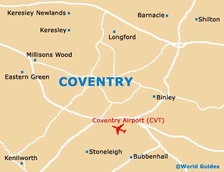 Small Coventry Map