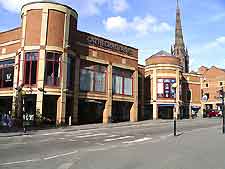 View of shopping centre