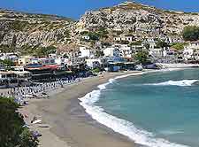 Photograph of Matala Beach