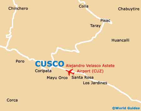 Small Cusco Map