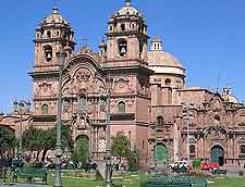 Close-up picture of the city's famous Jesus Church