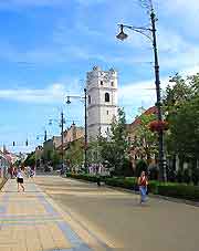 View of a central street