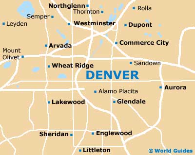 Small Denver Map