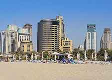 Image of central sandy beach