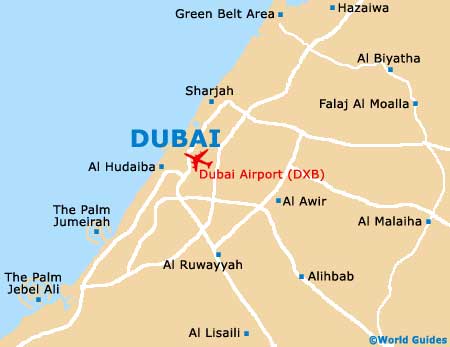 Small Dubai Map