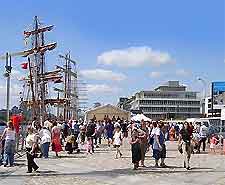 View of Dublin's waterfront a venue for many events