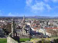 Photo overlooking St. Andrew's, from St. Rule's tower