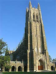 Picture of the famous Duke Chapel
