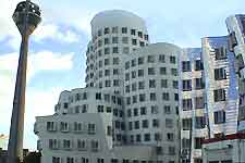 Picture of the Medienhafen (Media Harbour)
