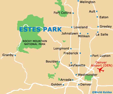 Small Estes Park Map