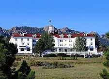 Pcture showing the famous Stanley Hotel