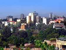Skyline picture of Addis Ababa