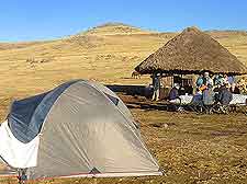 Picture of camping at the Simien Mountains National Park
