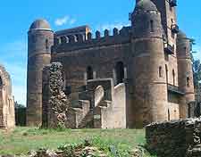 Fasil Ghebbi (Royal Enclosure) photograph, at Gondar