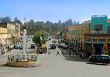 Picture of shops in Gondar city centre
