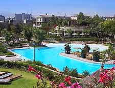 Photograph of the luxury Sheraton resort in Addis Ababa