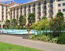 Different view of the Sheraton, showing the swimming pool