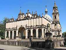 View of the Holy Trinity Cathedral at Addis Ababa