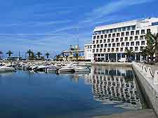 Harbourfront lodging with stunning views