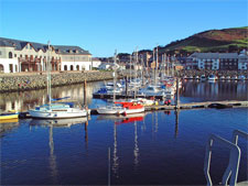 Image of the harbourfront in Aberystwyth, Ceredigion, West Wales