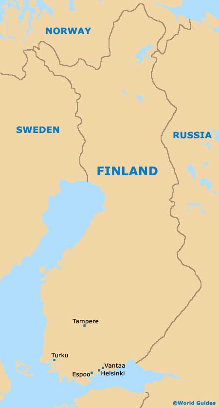 Finland Map