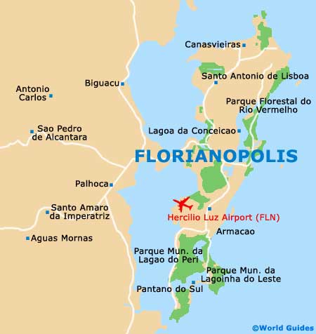 Small Florianopolis Map