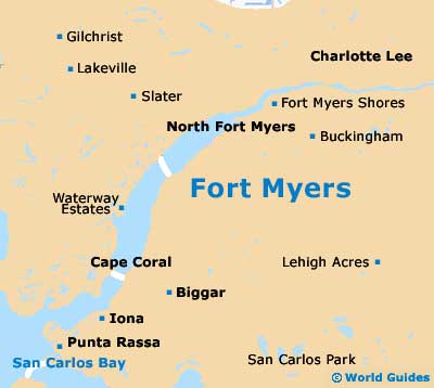 Small Fort Myers Map