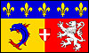 Rhone Alpes flag