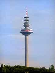 Picture of the Frankfurt Post Office Tower (Europaturrm)