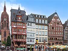 Image of the Ostzeile (Eastern Row) on the Romerberg Square, by Mylius