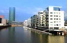 Picture of the Westhafen (Western Harbour)