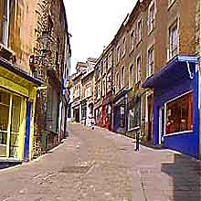 View up Catherine Hill