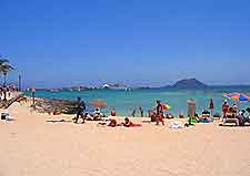 Further beach view
