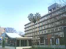Picture of Kyushu University in the Higashiku district