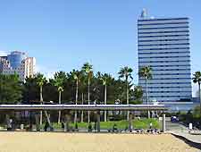 Picture of gardens at Momochi Beach