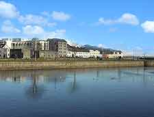 Distant view of the city's beautiful waterfront