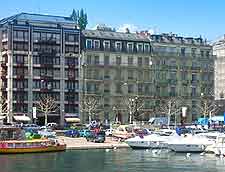 Picture of lakefront lodging