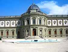 Close view of Geneva's Ariana Museum (Musee Ariana)