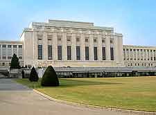 View of the Palais des Nations