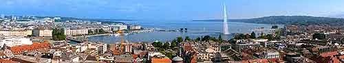 Panoramic picture of the cityscape