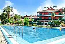 Image of hotel complex in Accra