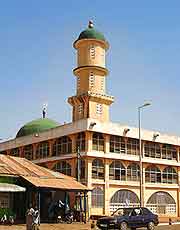 Picture of mosque at Tamale