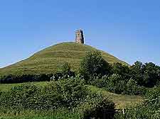 Image of the world-famous Glastonbury Tor