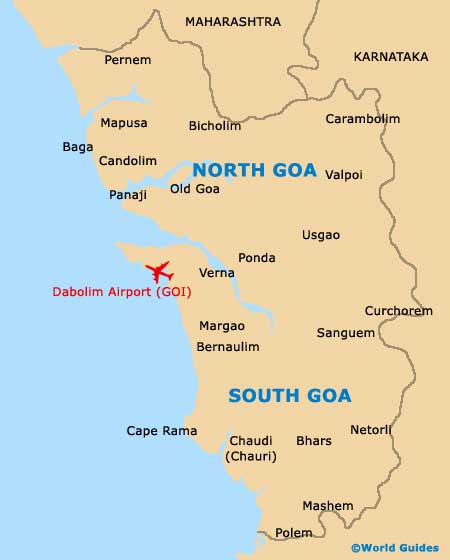 Small Goa Map