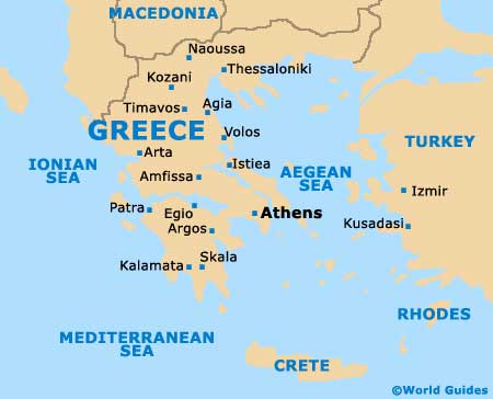 Greece Map